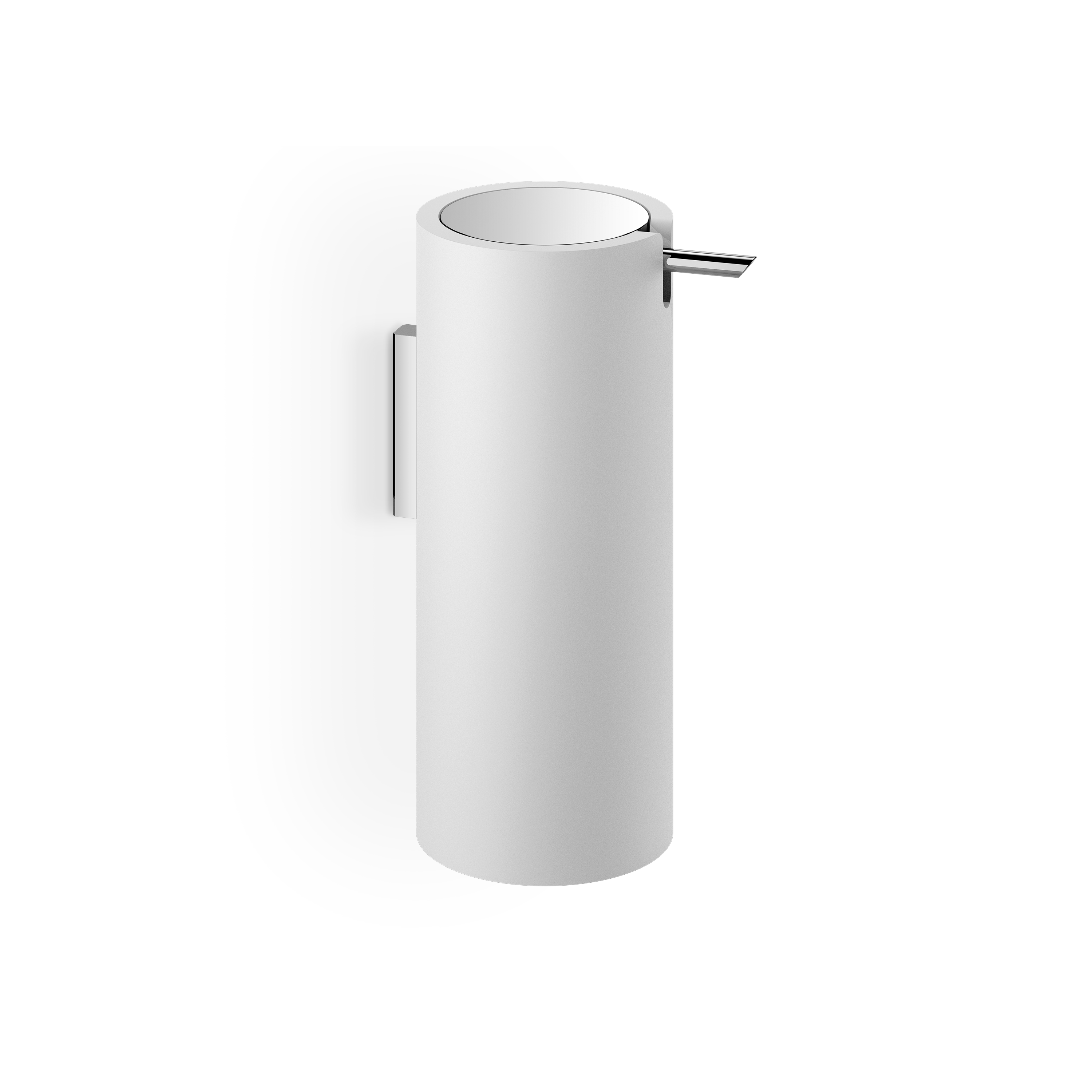 decor-walther-stone-wsp-wandseifenspender-wei-matt-chrom image 1