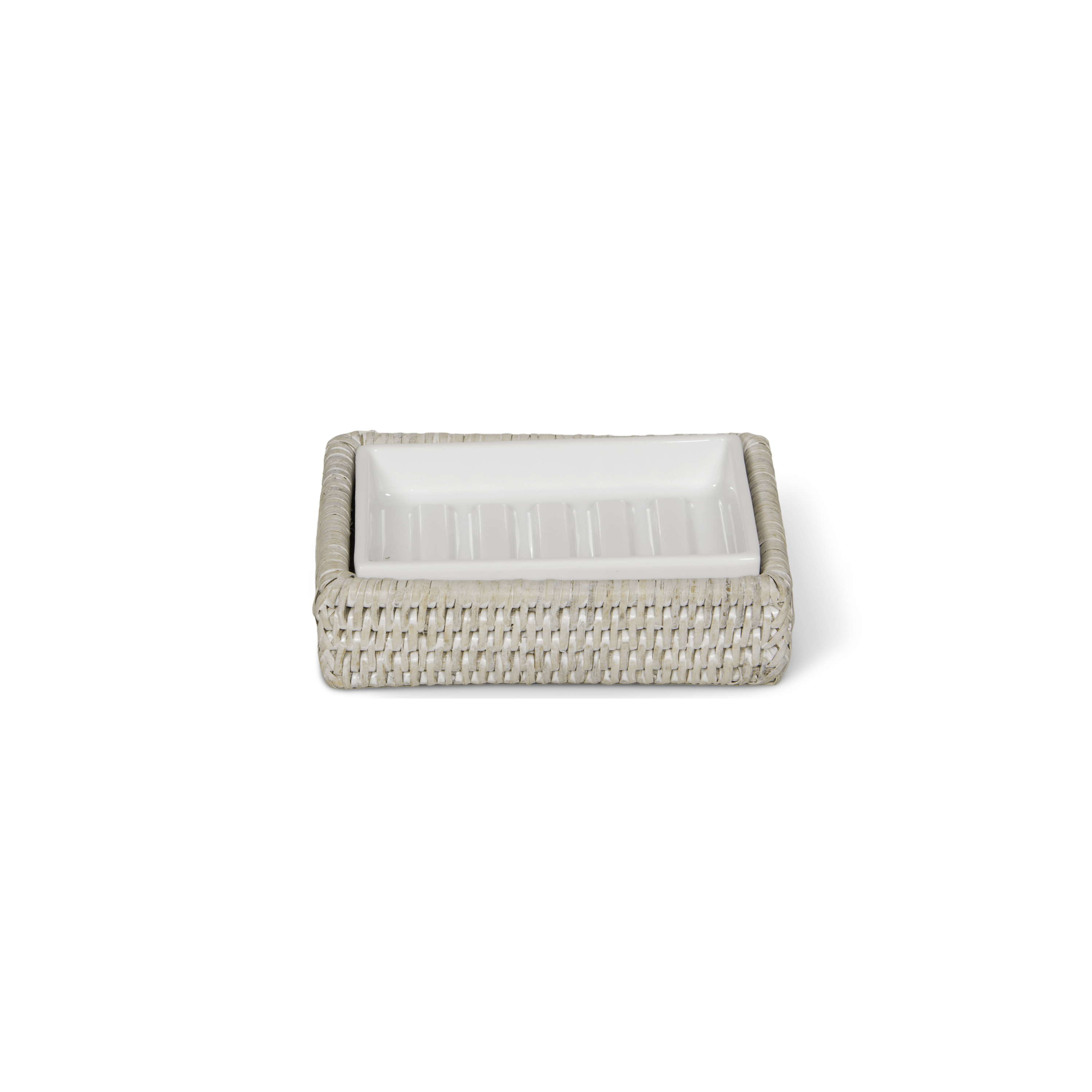 decor-walther-basket-sts-seifenschale-rattan-hell-porzellan image 2