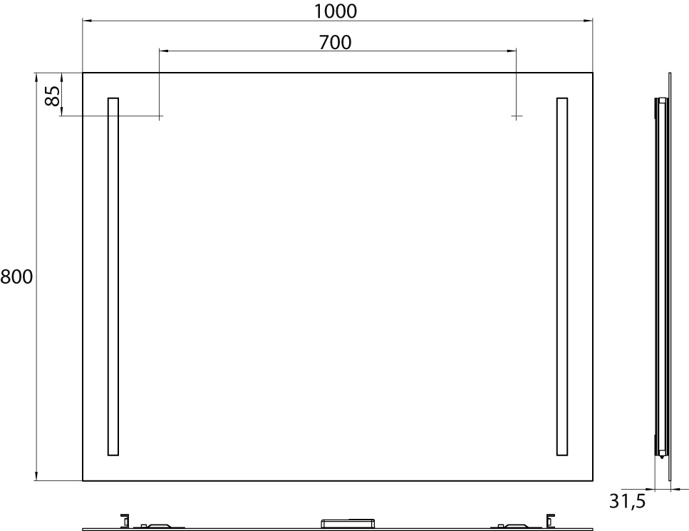 frasco-tiber-pro-lichtspiegel-100-cm-mit-raumschaltung image 3