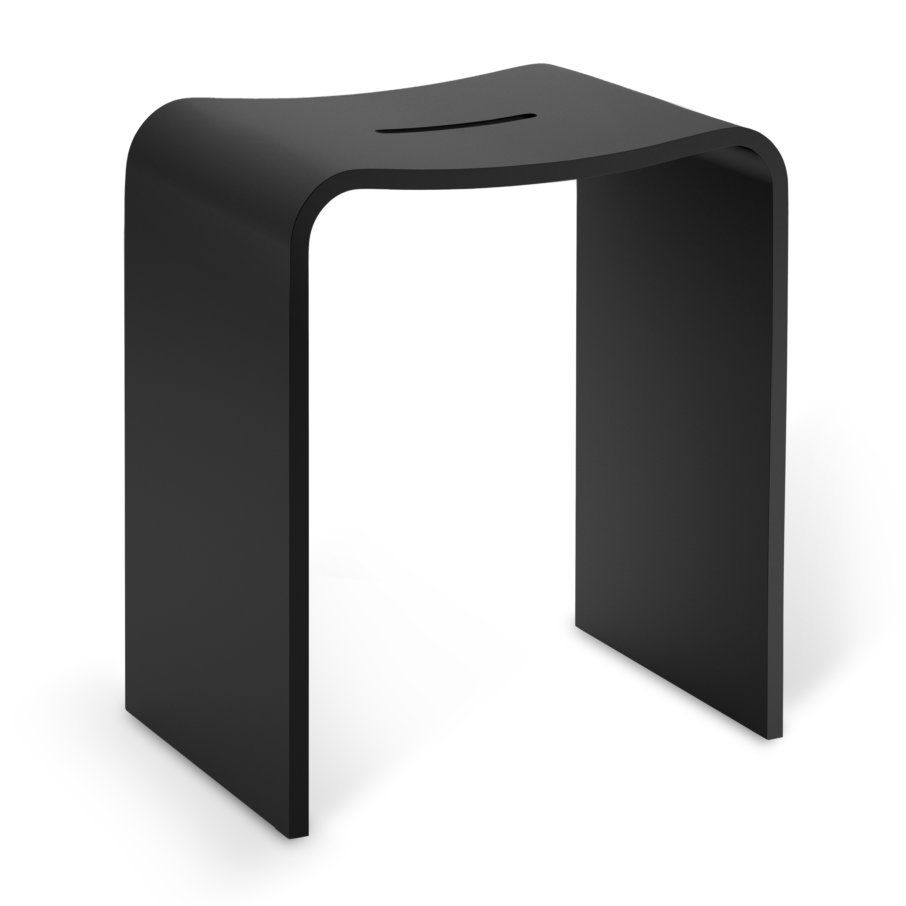 decor-walther-stone-duschhocker-wei-matt-40-cm image 2