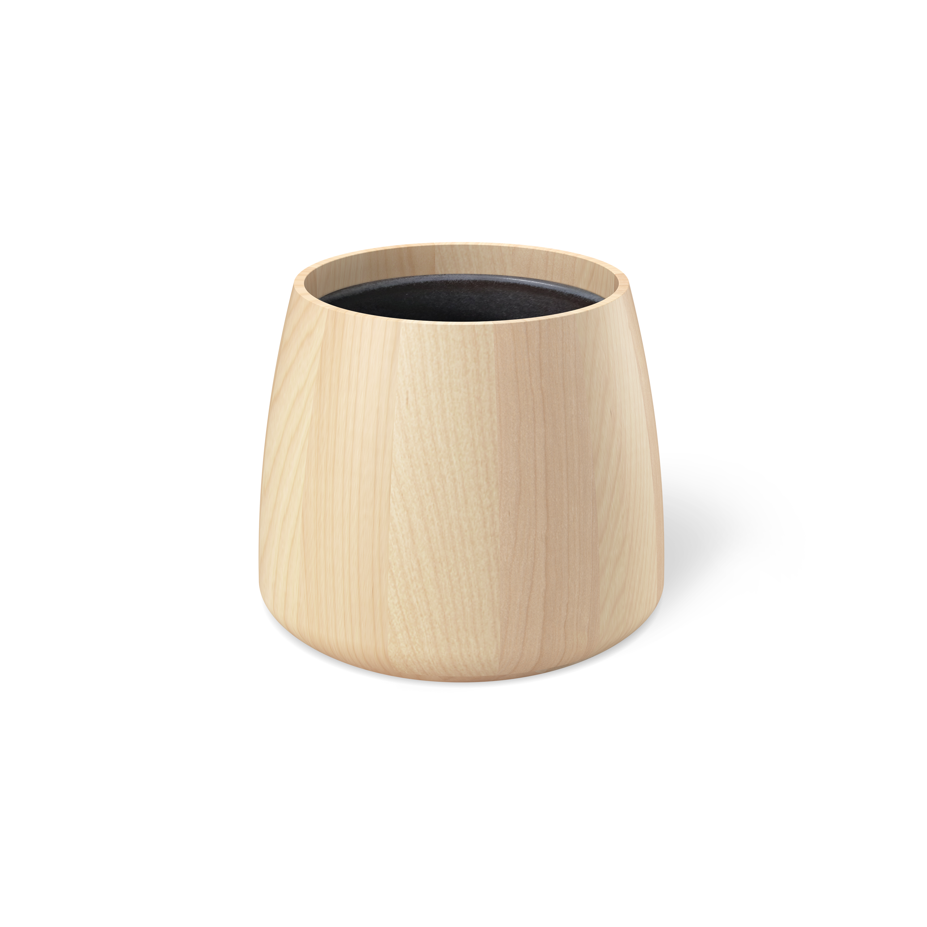 decor-walther-onyo-vase-holz-ahorn-natur-mit-einsatz image 1