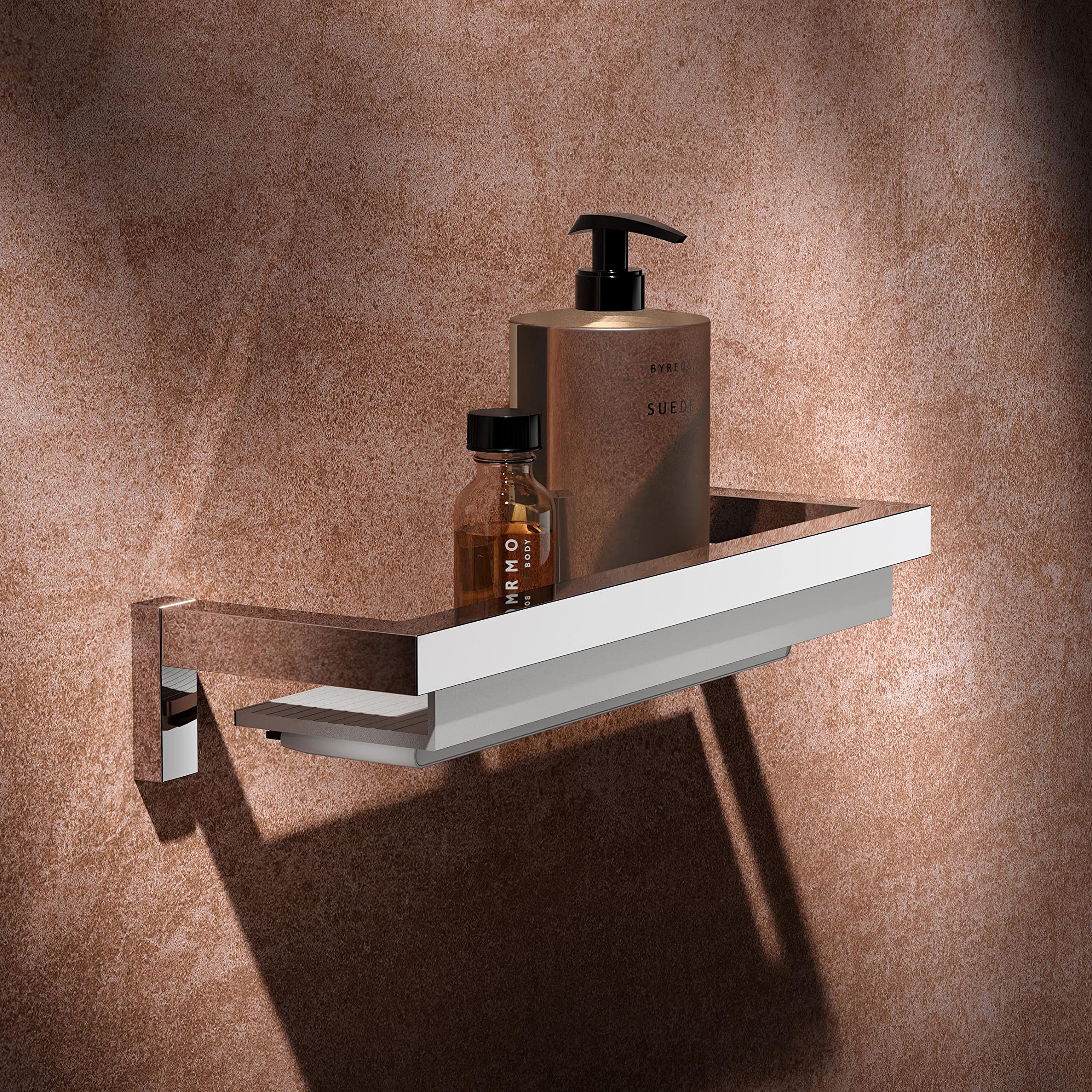 keuco-edition-90-square-duschablage-36cm-mit-abzieher image 4