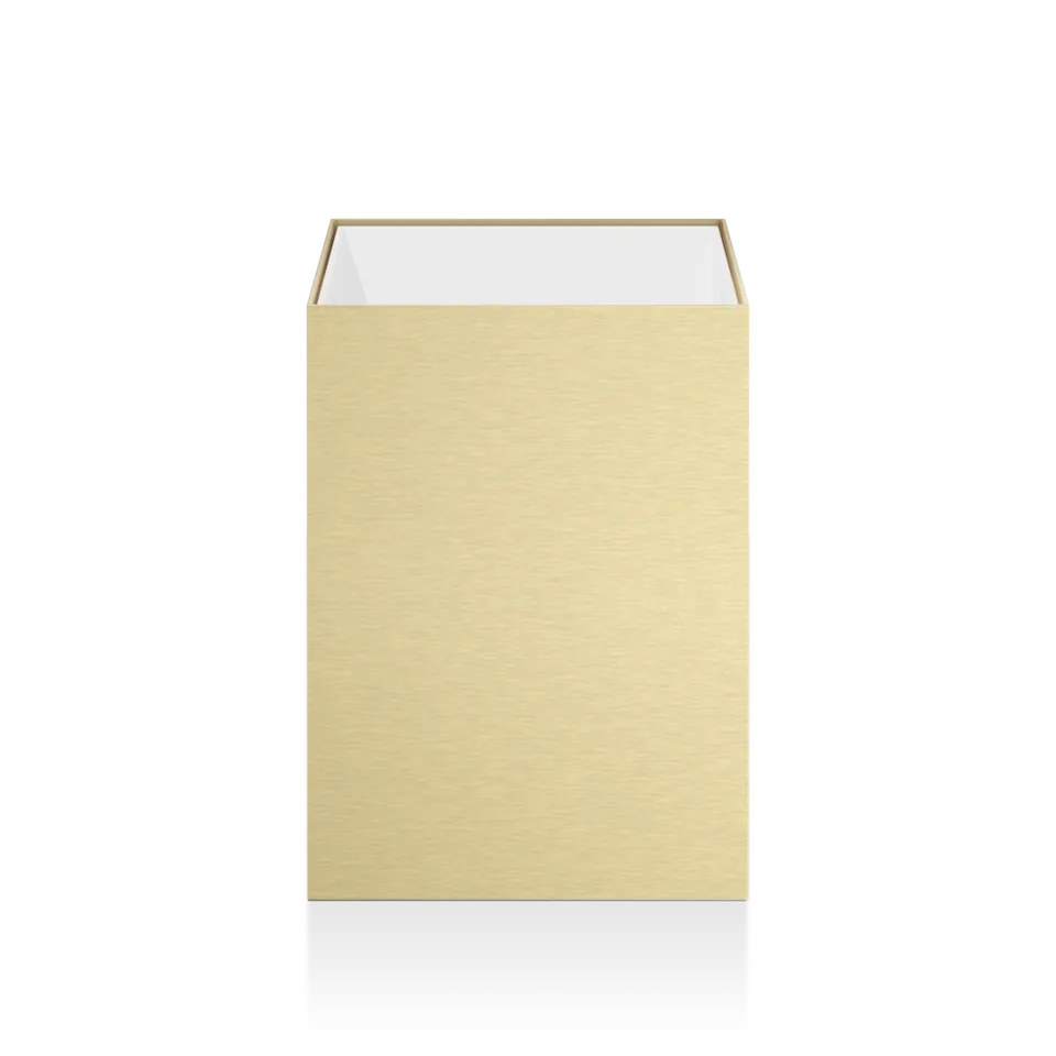 decor-walther-classic-dw-74-papierkorb-6l-chrom-eckig image 1