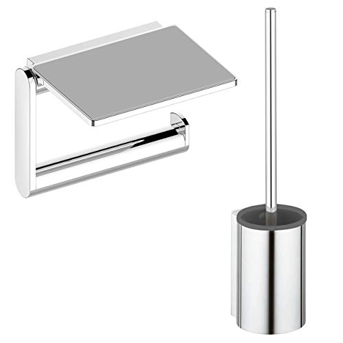 keuco-plan-wc-set-chrom-toilettenpapierhalter-mit-b-rste image 7