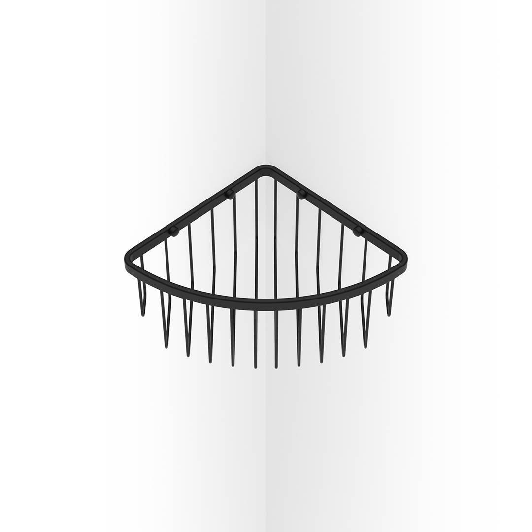 decor-walther-classic-dw-229-eckduschkorb-chrom-27-cm-rostfrei image 1