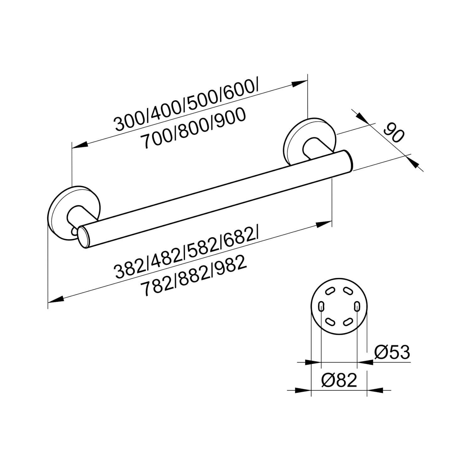 keuco-plan-care-haltegriff-chrom-382-mm image 2