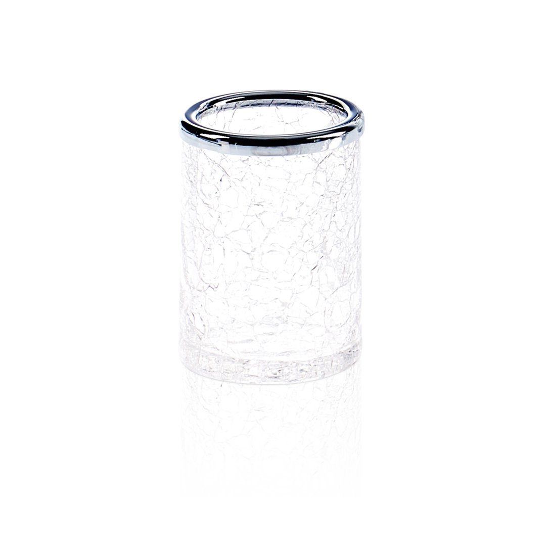 decor-walther-crack-cr-ber-mundglas-chrom-craquel image 1