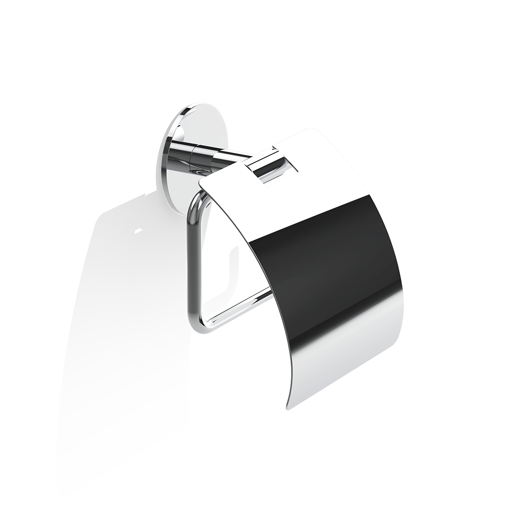 decor-walther-basic-toilettenpapierhalter-chrom-14-cm image 1