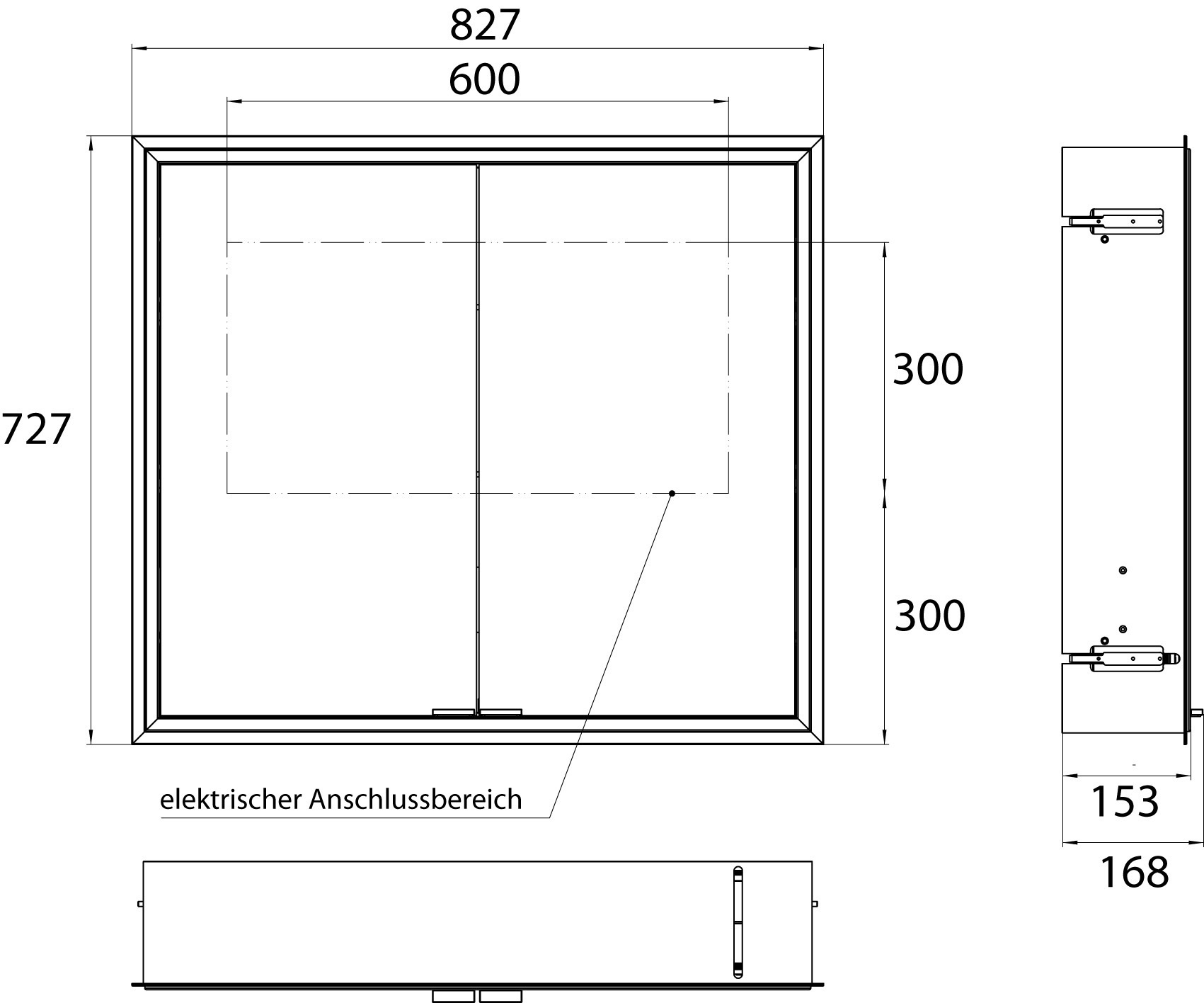 frasco-centric-led-spiegelschrank-80-cm-aluminium-unterputz-ip20 image 6