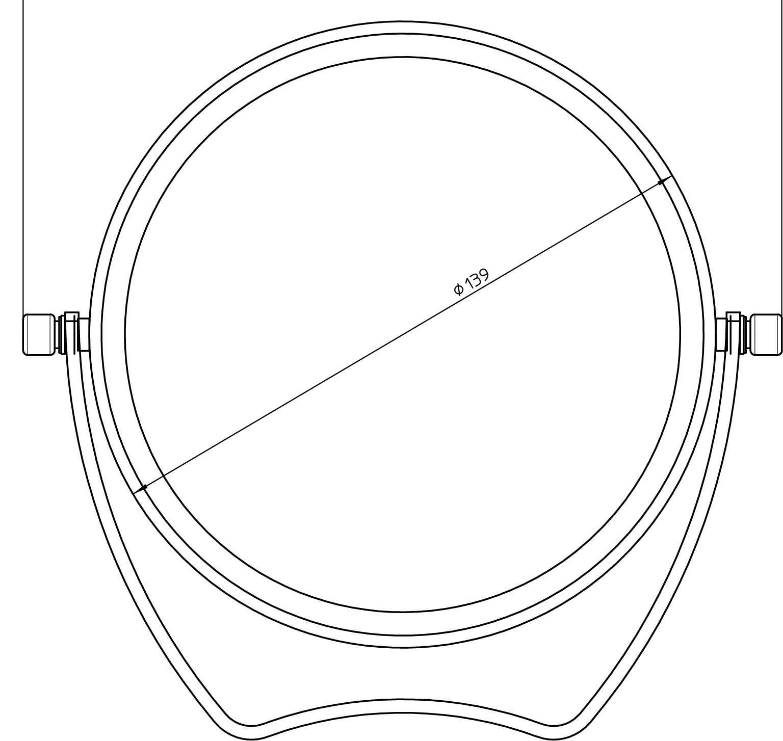 frasco-sential-reisespiegel-rund-140-mm image 3