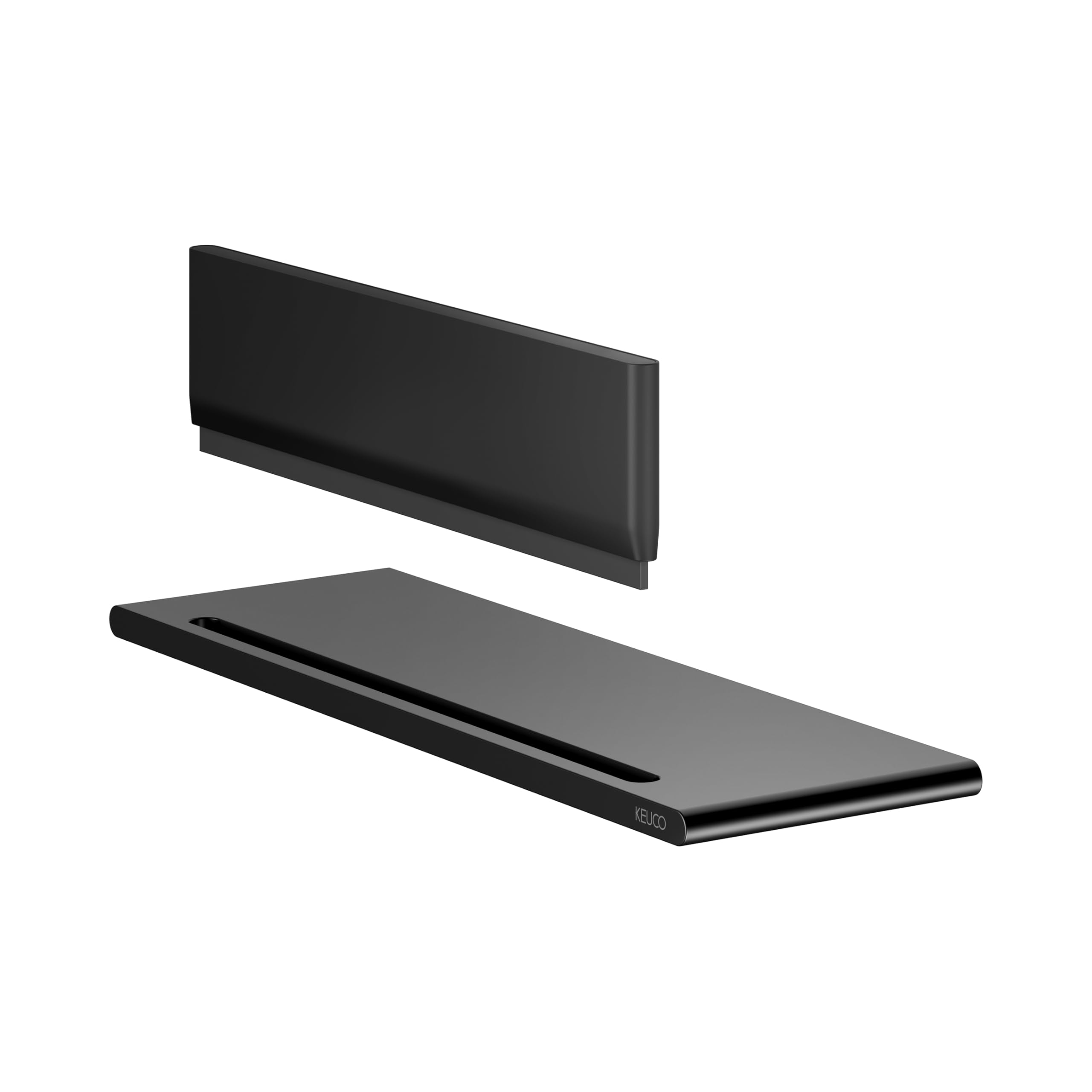 keuco-reva-duschablage-32-8-cm-schwarz-matt-mit-abzieher image 6