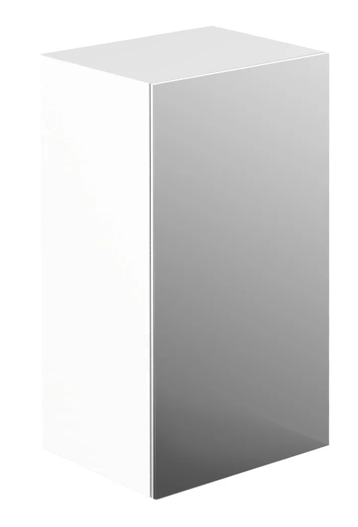 frasco-centric-hochschrank-75-cm-wei-matt-spiegelt-r image 1