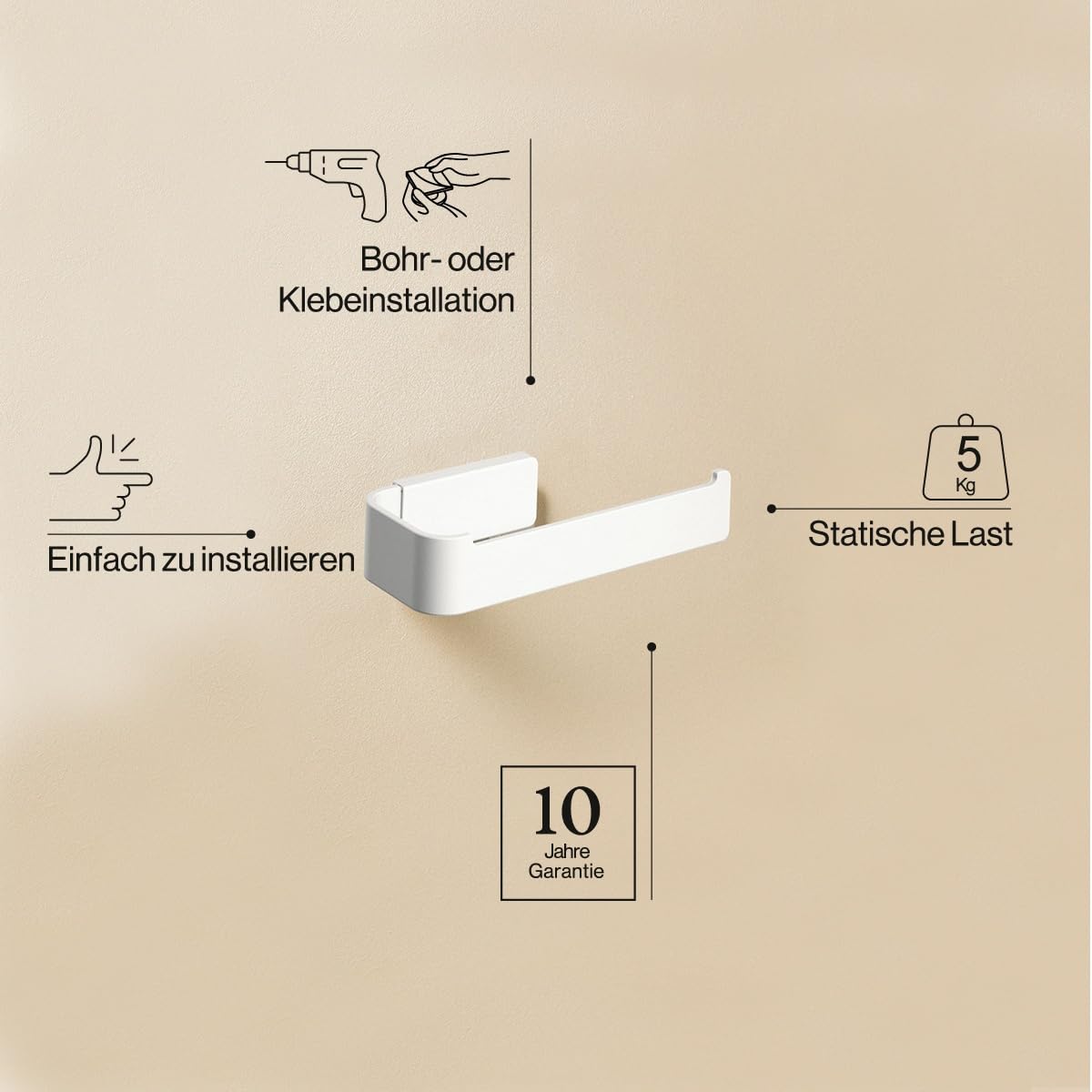 cosmic-line-toilettenpapierhalter-ohne-deckel-silber-metall image 2