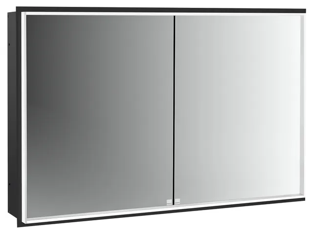 frasco-centric-deep-spiegelschrank-120-cm-schwarz-led-unterputz image 1