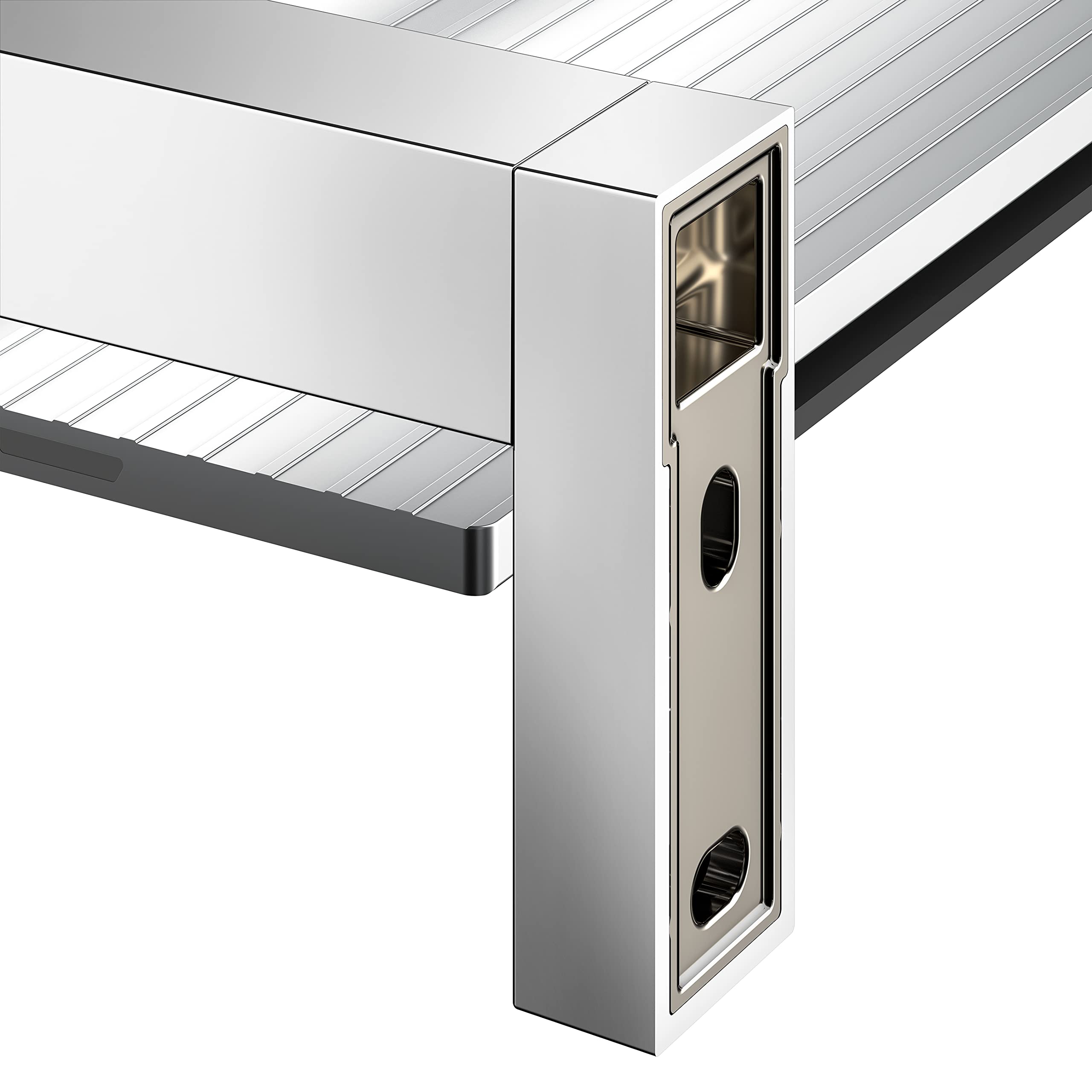 keuco-edition-90-square-duschablage-36cm-mit-abzieher image 6
