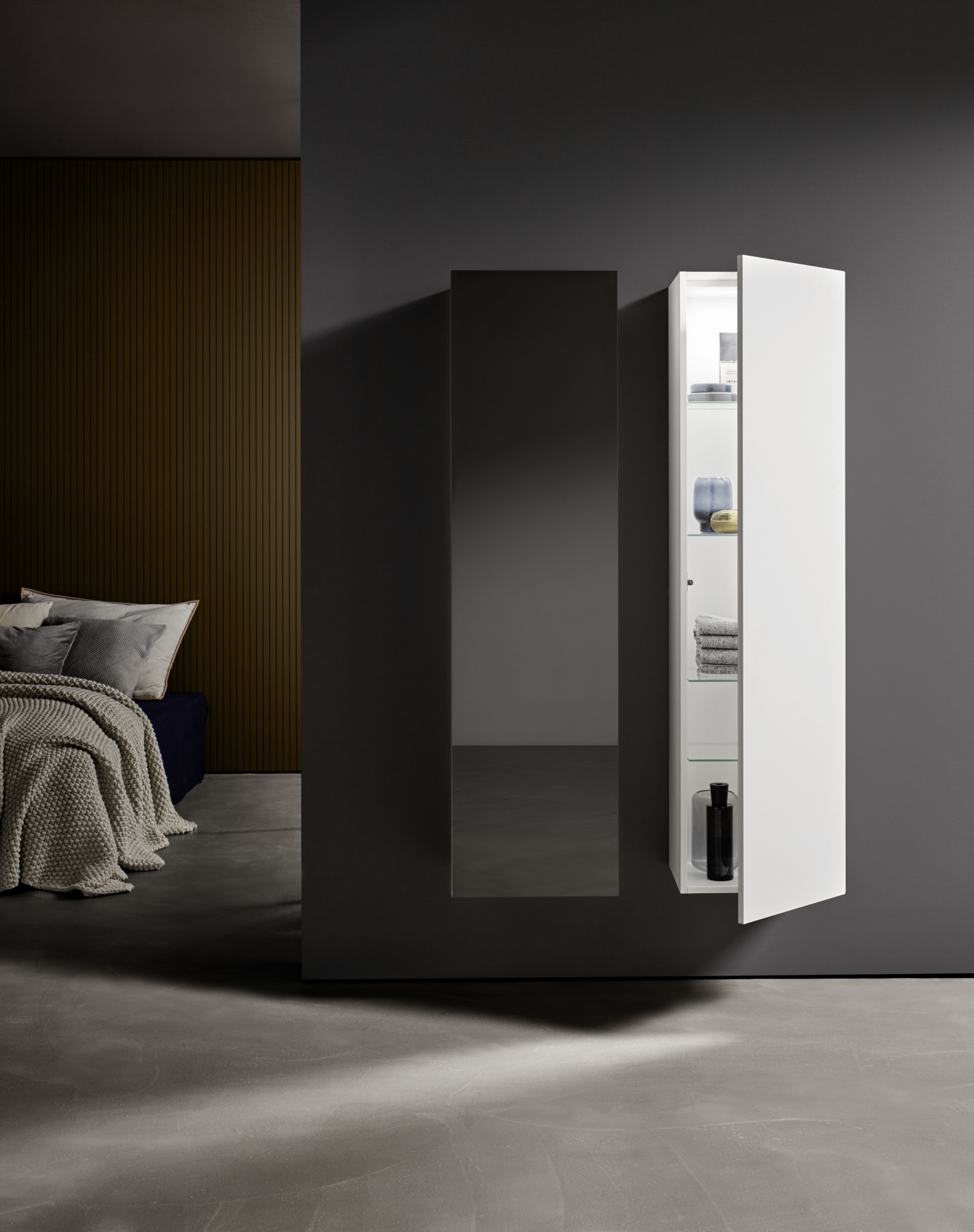 frasco-centric-hochschrank-holzt-r-schwarz-matt-150-cm image 5
