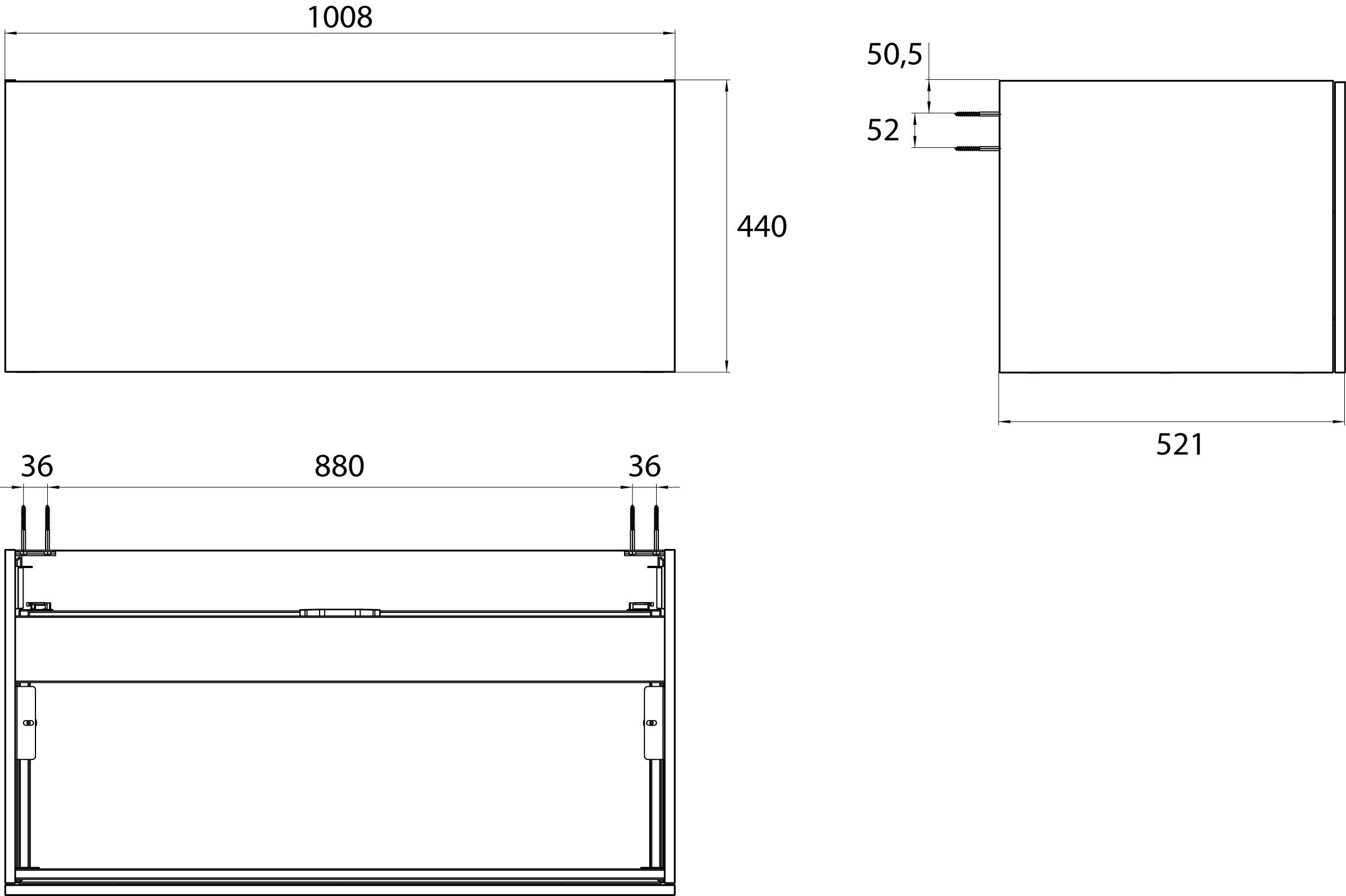 frasco-centric-waschtischunterschrank-100-cm-schwarz-1-auszug image 3