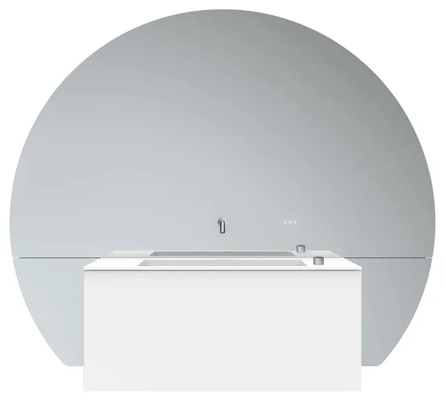 frasco-the-face-spiegel-177-cm-wei-chrom-mittig image 1