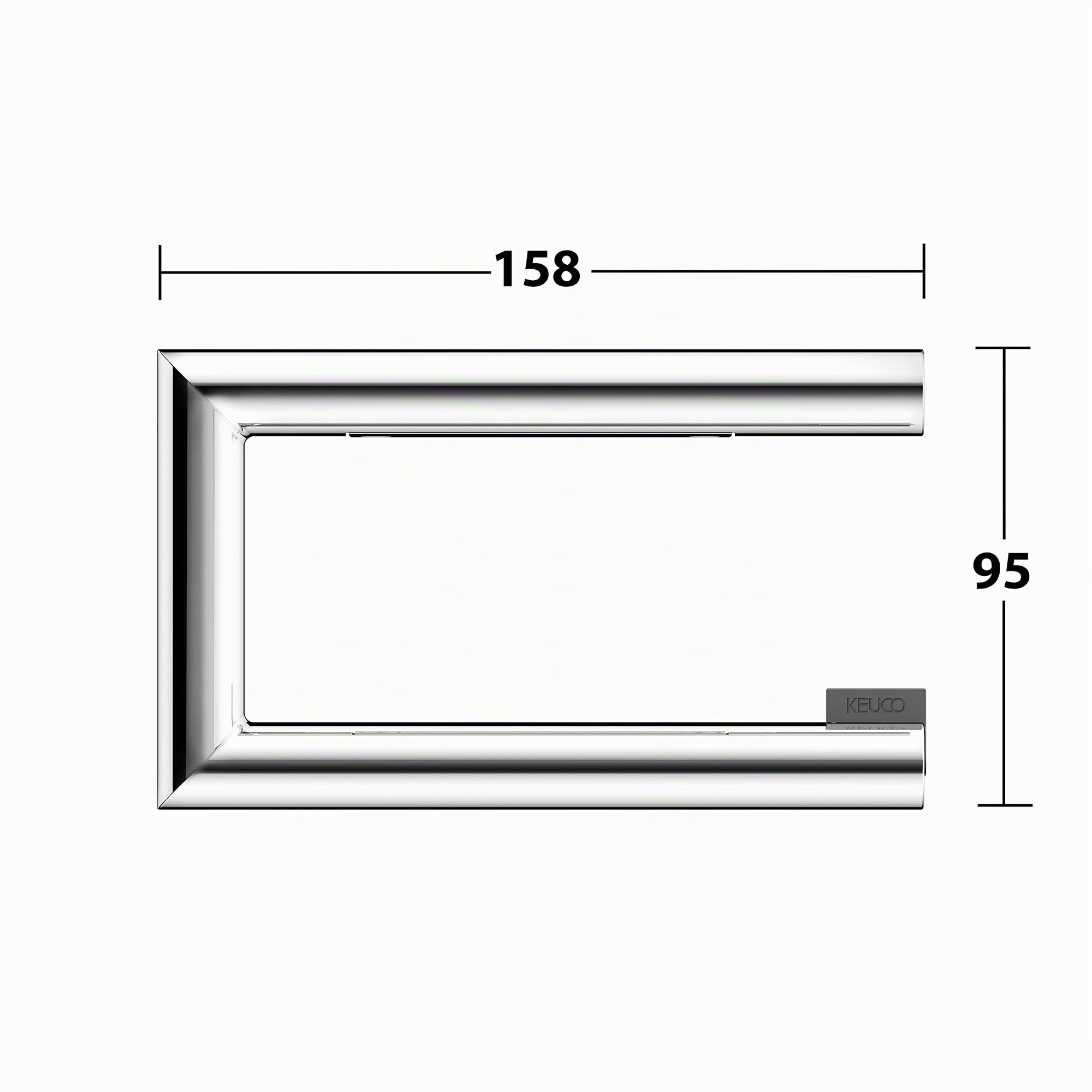 keuco-reva-toilettenpapierhalter-offen-chrom-ohne-bohren image 5