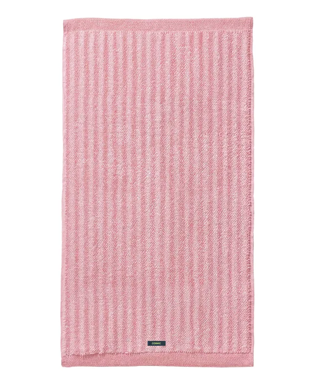 cosmic-stripes-handtuch-70x140-birnenrosa-baumwolle image 1