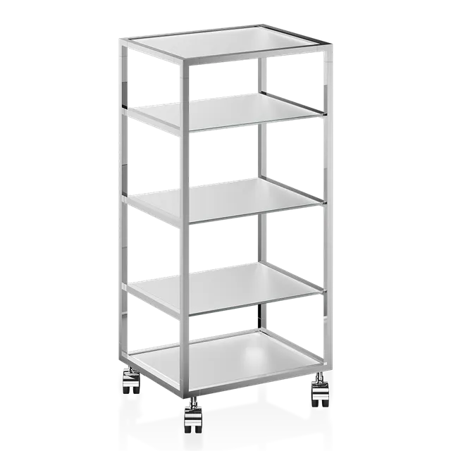 decor-walther-classic-rw-2-rollschrank-chrom-glas-matt image 1