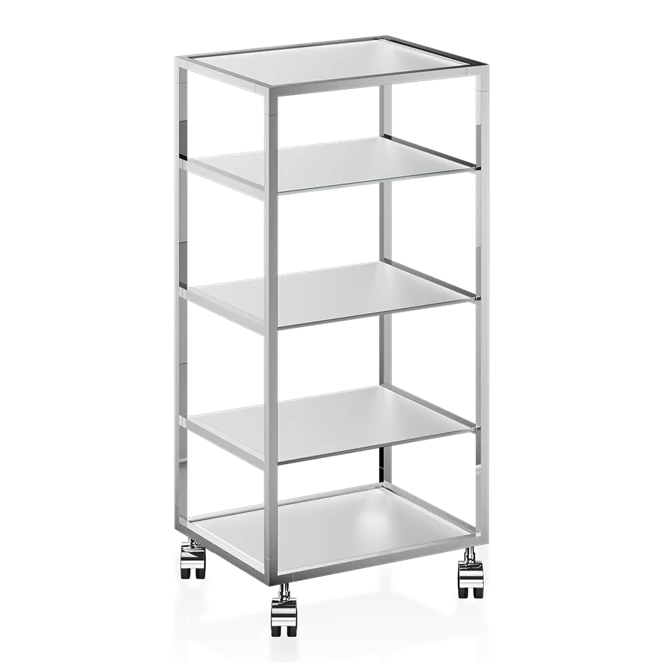 decor-walther-classic-rw-2-rollschrank-chrom-glas-matt image 1