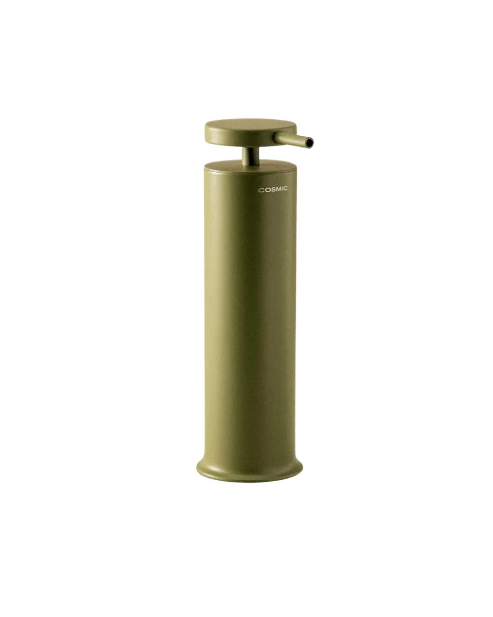 cosmic-geyser-seifenspender-olive-185-ml-edelstahl image 1