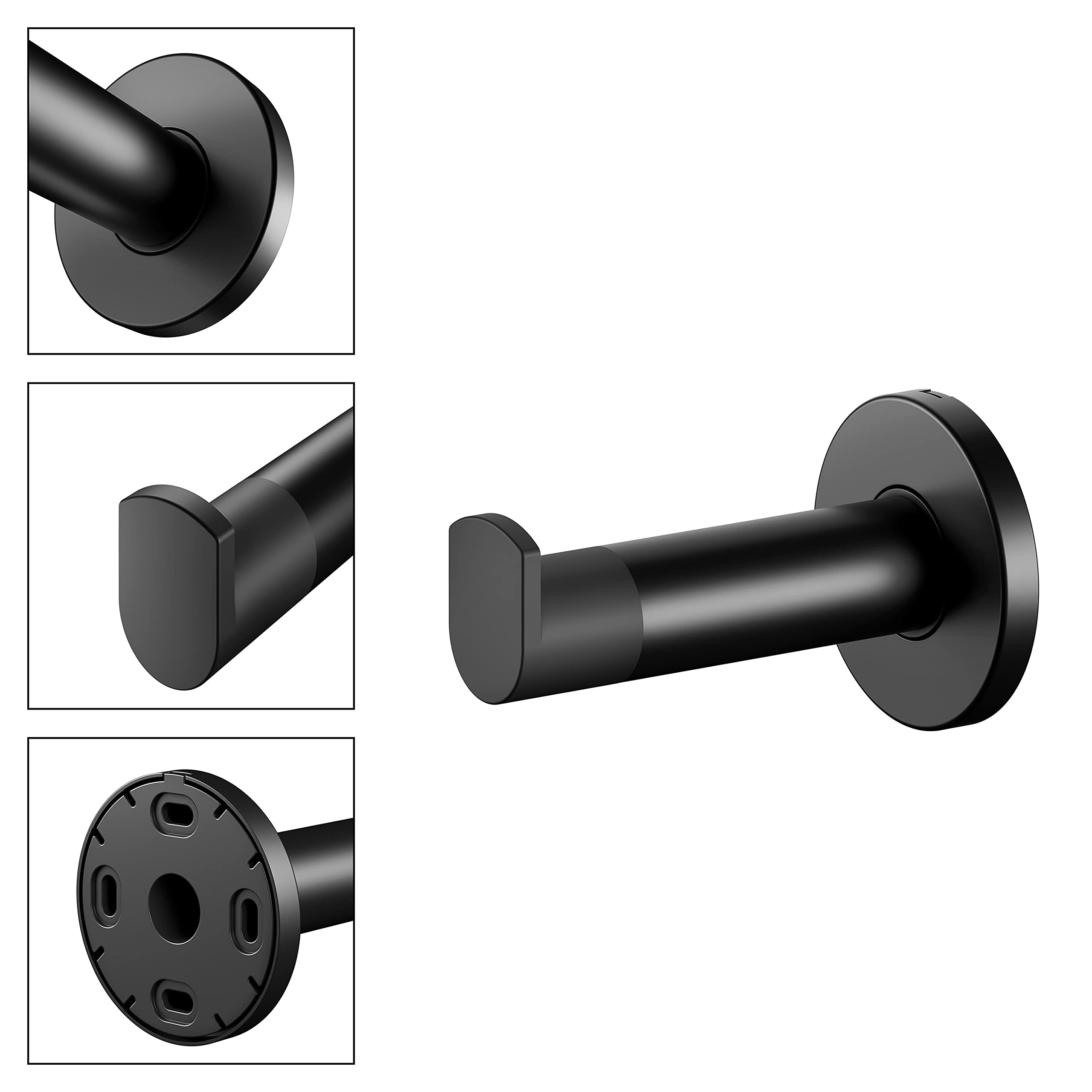 keuco-plan-handtuchhaken-2-st-ck-schwarz-matt-metall image 4