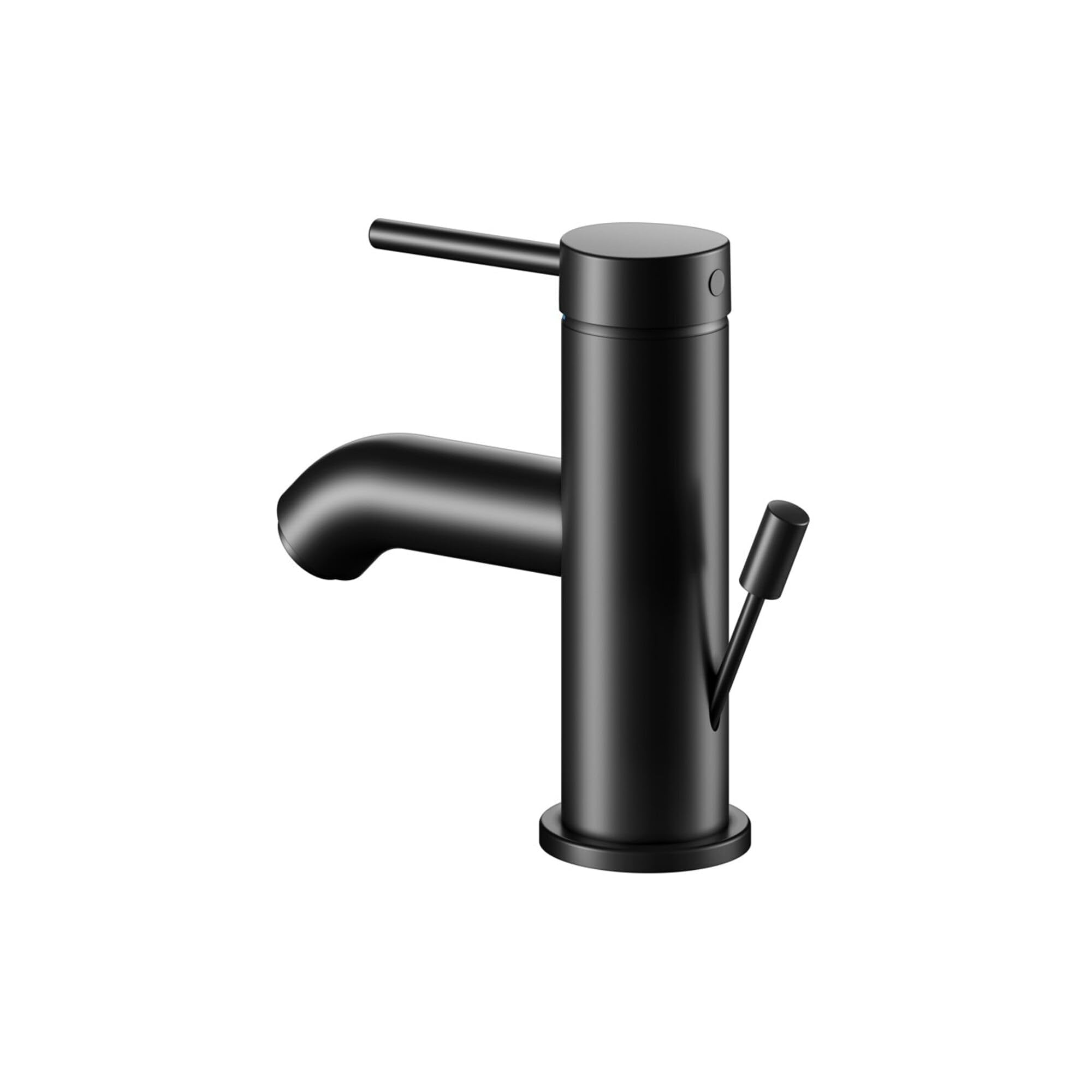 keuco-ixmo-soft-60-waschtischarmatur-schwarz-matt-mit-ablauf image 3