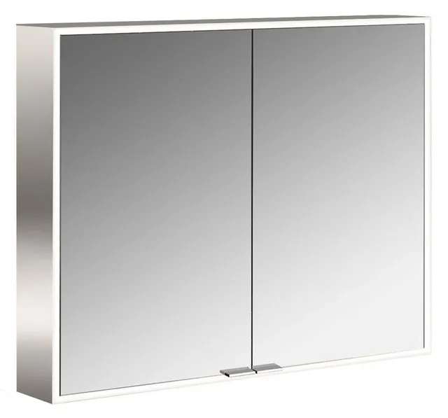 frasco-centric-led-spiegelschrank-80-cm-aluminium-aufputz-ip20 image 1