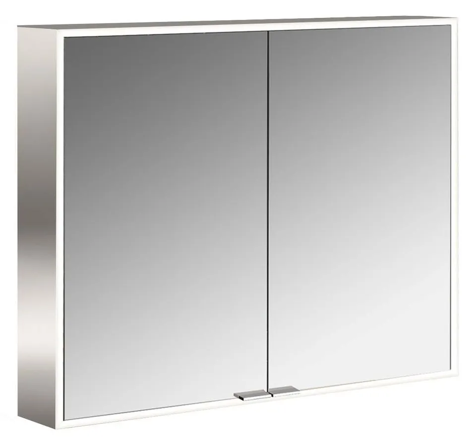frasco-centric-led-spiegelschrank-80-cm-aluminium-aufputz-ip20 image 1