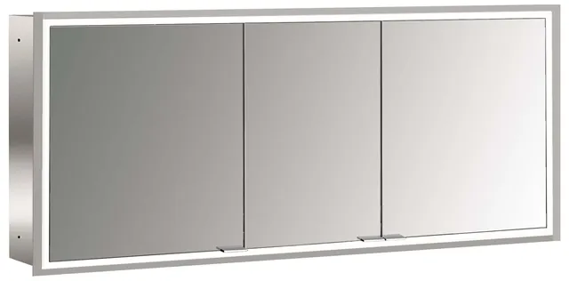 frasco-centric-led-spiegelschrank-140-cm-unterputz-aluminium image 1