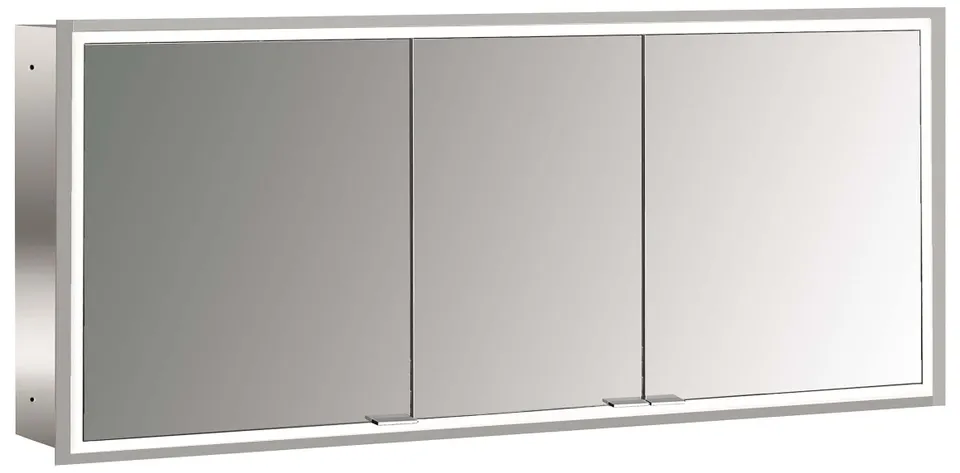 frasco-centric-led-spiegelschrank-140-cm-unterputz-aluminium image 1