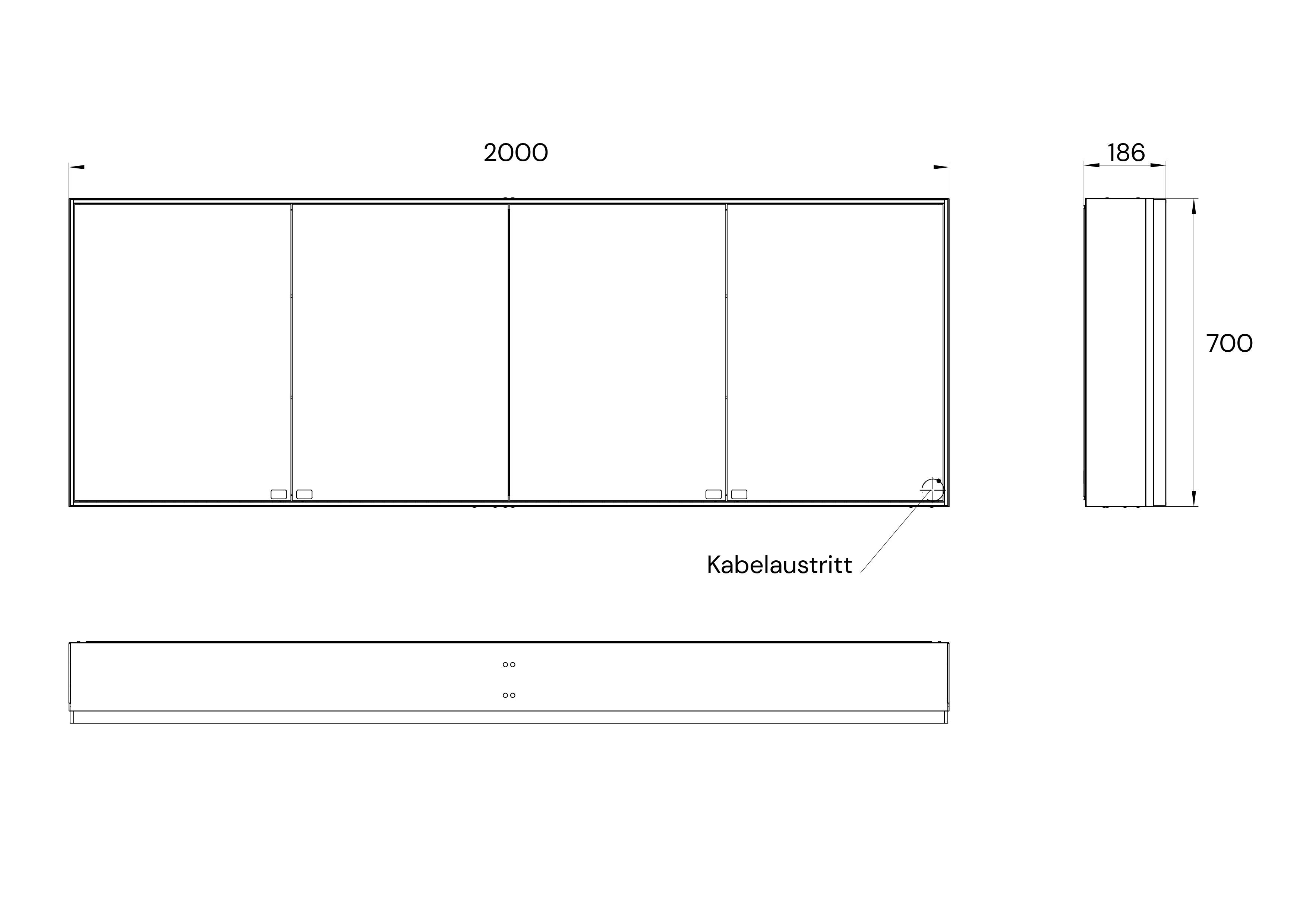 frasco-centric-deep-led-spiegelschrank-schwarz-120-cm image 6