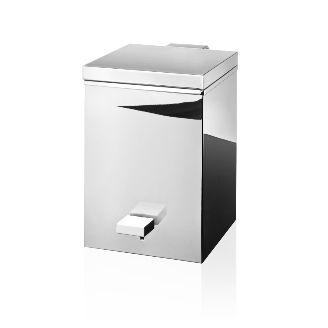 decor-walther-brownie-te-75-pedaleimer-chrom-3-liter image 1