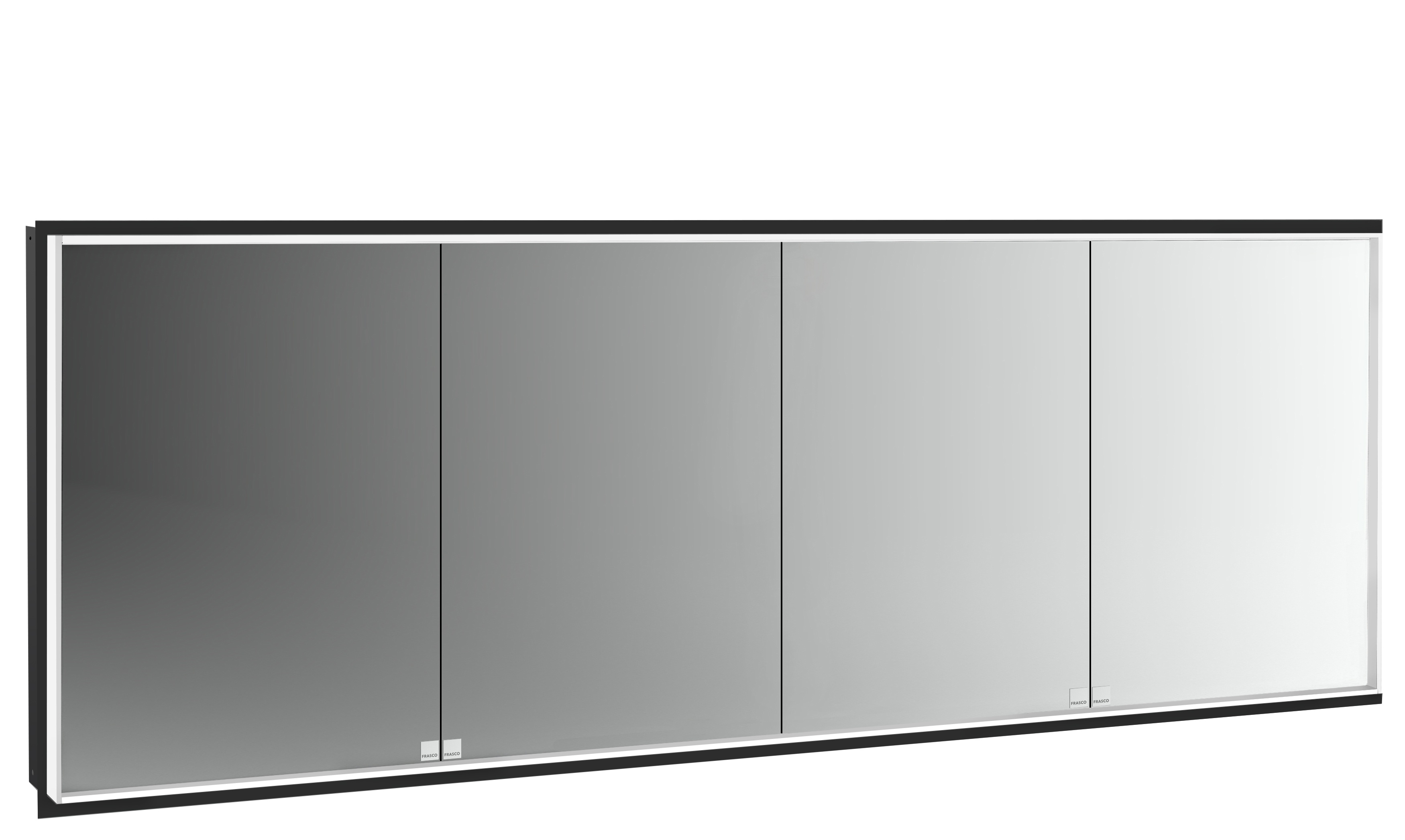frasco-centric-deep-led-spiegelschrank-200-cm-schwarz-unterputz image 1
