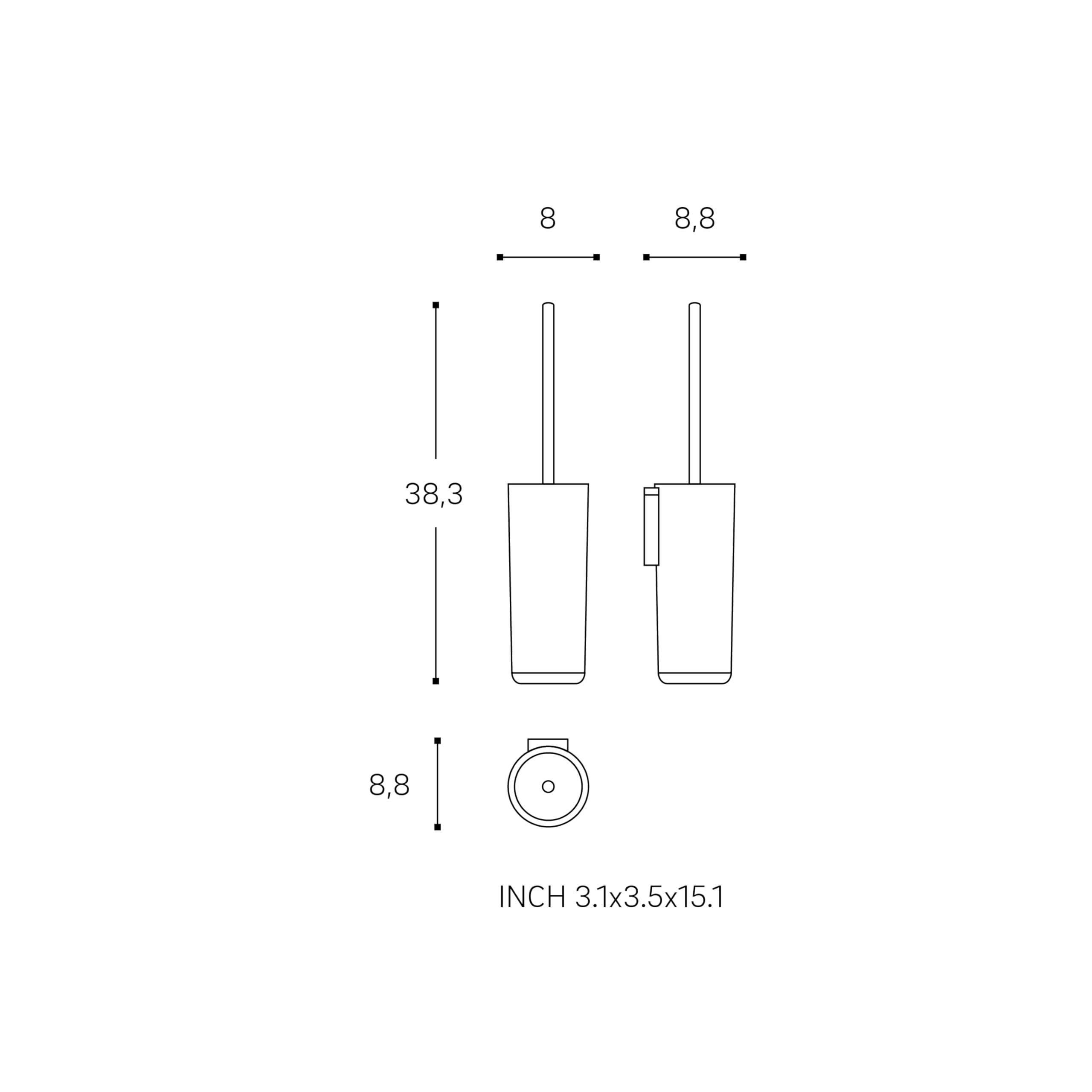 cosmic-next-wjc215a0004001-seifenspender-chrom-stehend image 2