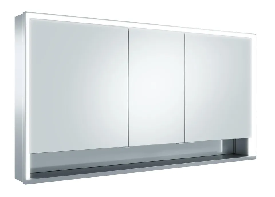 keuco-royal-lumos-spiegelschrank-140-cm-offenes-fach-led image 1