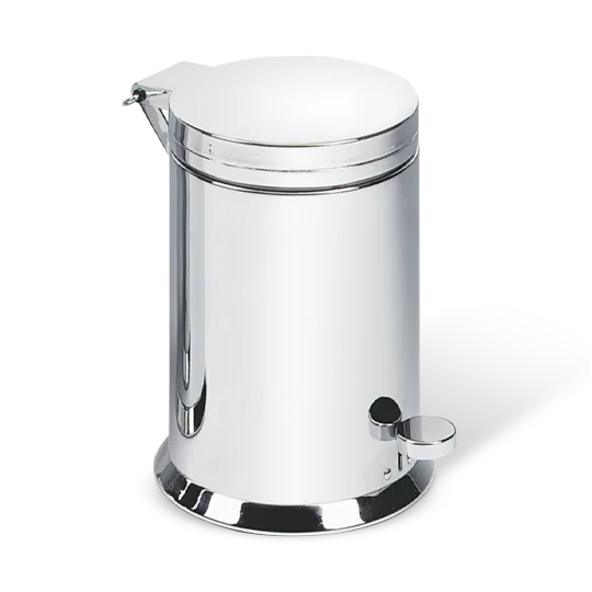 decor-walther-brownie-te-38-sc-pedaleimer-chrom-3-liter-softclose image 1