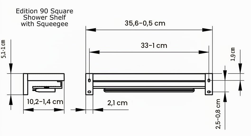 keuco-edition-90-square-duschablage-36cm-chrom image 3