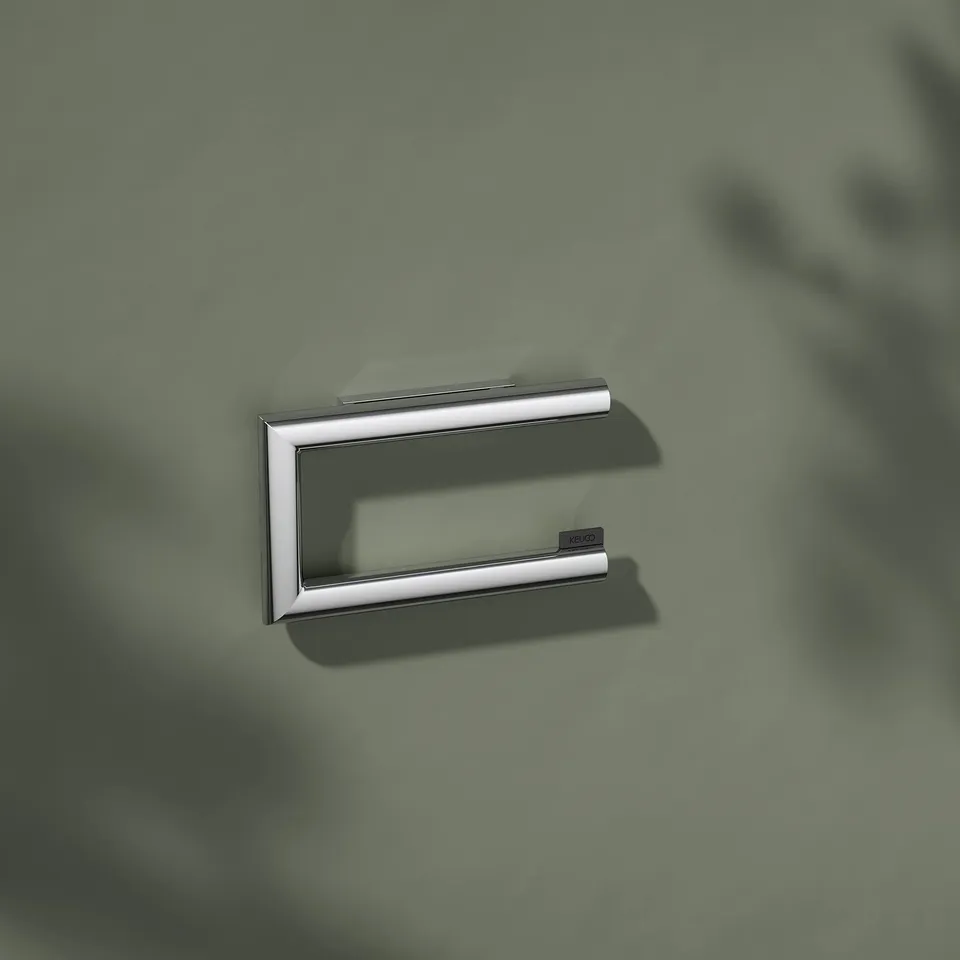 keuco-reva-toilettenpapierhalter-offen-chrom-ohne-bohren image 1