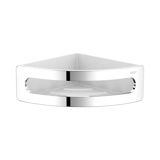 keuco-elegance-eck-duschkorb-18x18-cm-chrom-wei image 1