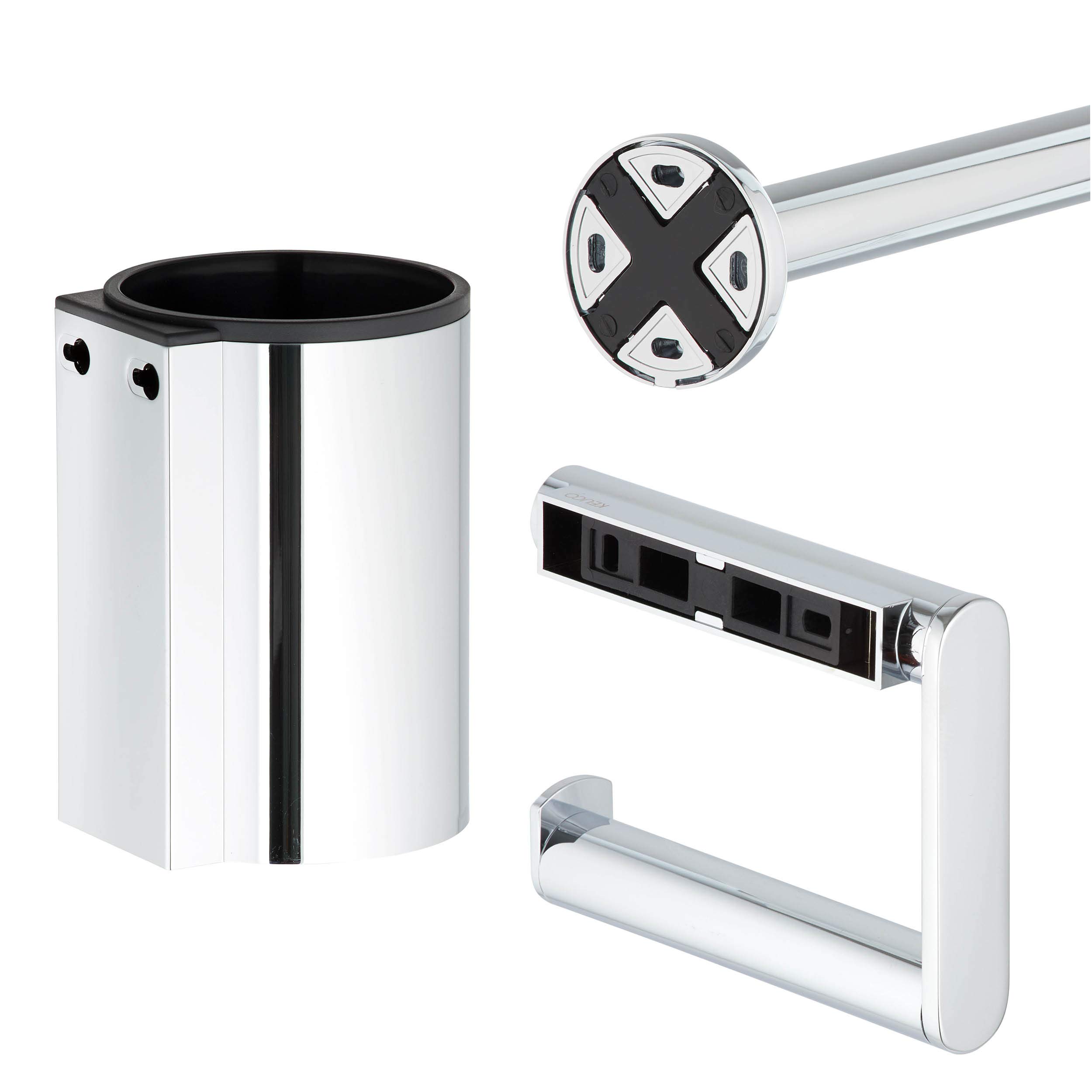 keuco-plan-badset-3-tlg-chrom-handtuchhalter-wc-set image 4