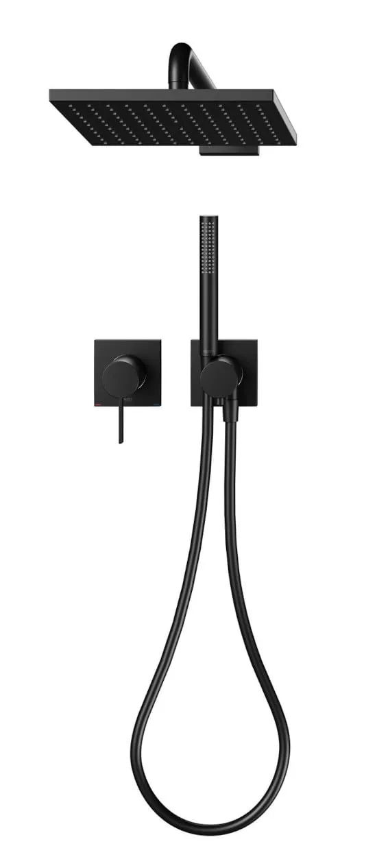 keuco-ixmo-duschsystem-unterputz-schwarz-matt-eckig-hebel image 1