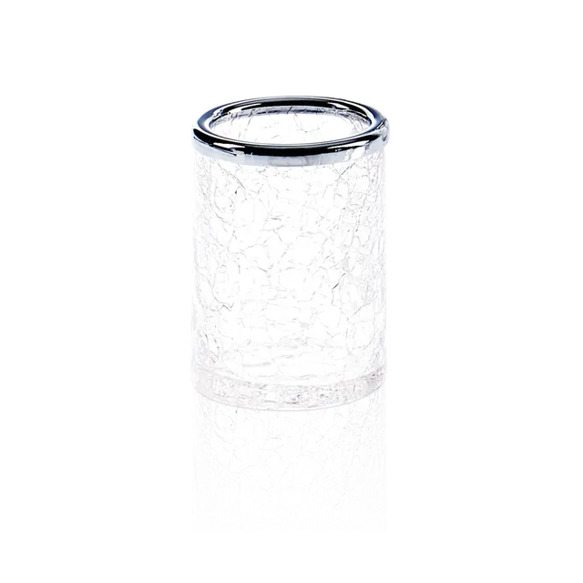 decor-walther-crack-cr-ber-mundglas-chrom-craquel image 1
