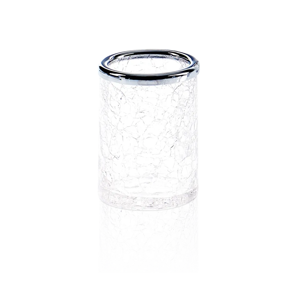 decor-walther-crack-cr-ber-mundglas-chrom-craquel image 1