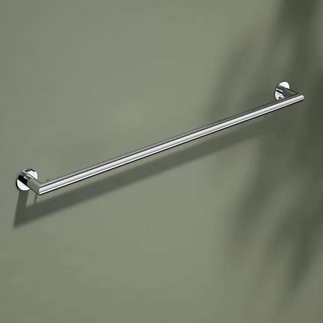 keuco-reva-badetuchhalter-80-cm-chrom-mit-haken-ohne-bohren image 1