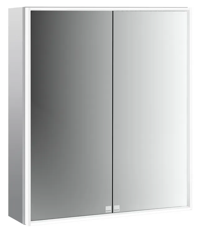 frasco-centric-deep-spiegelschrank-60-cm-aluminium-aufputz-led image 1