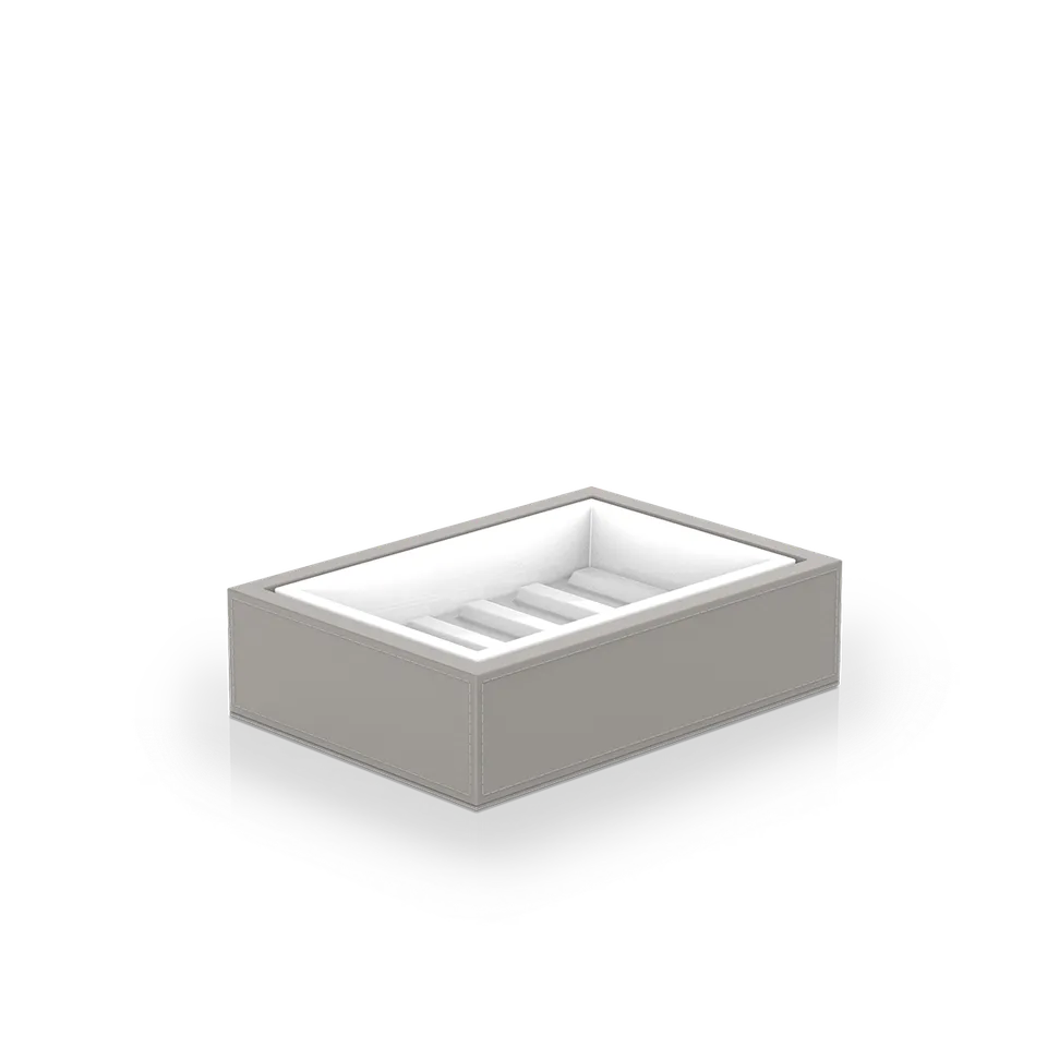 decor-walther-brownie-sts-seifenschale-wei-leder-porzellan image 1