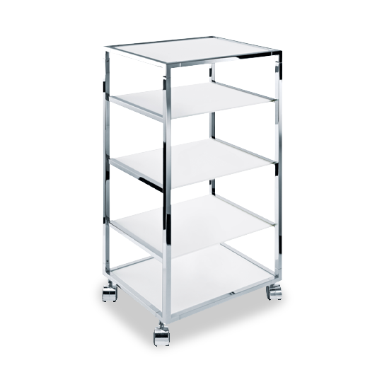 decor-walther-classic-rw-2-rollschrank-chrom-glas-matt image 3